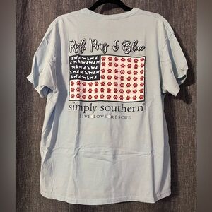 Simply Southern Light Blue T-Shirt